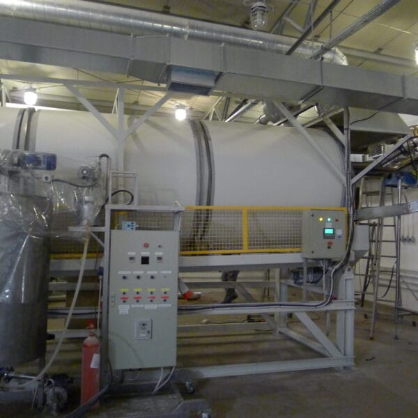 Rzeczywista realizacja suszarni bębnowej firmy EAPOL