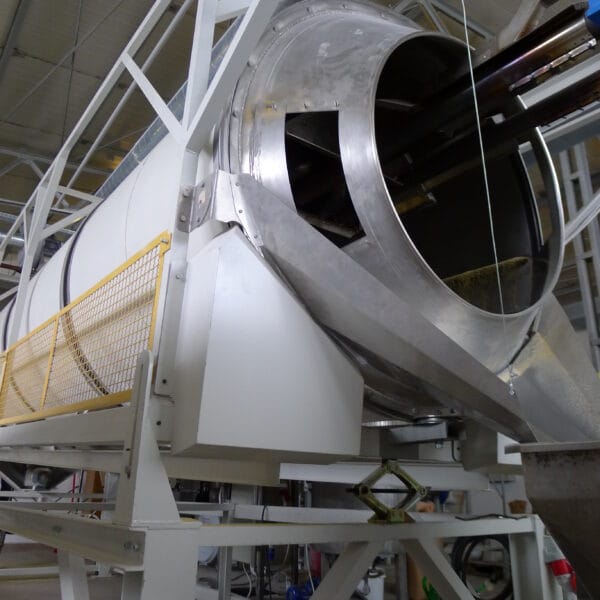 Rzeczywista realizacja suszarni bębnowej firmy EAPOL